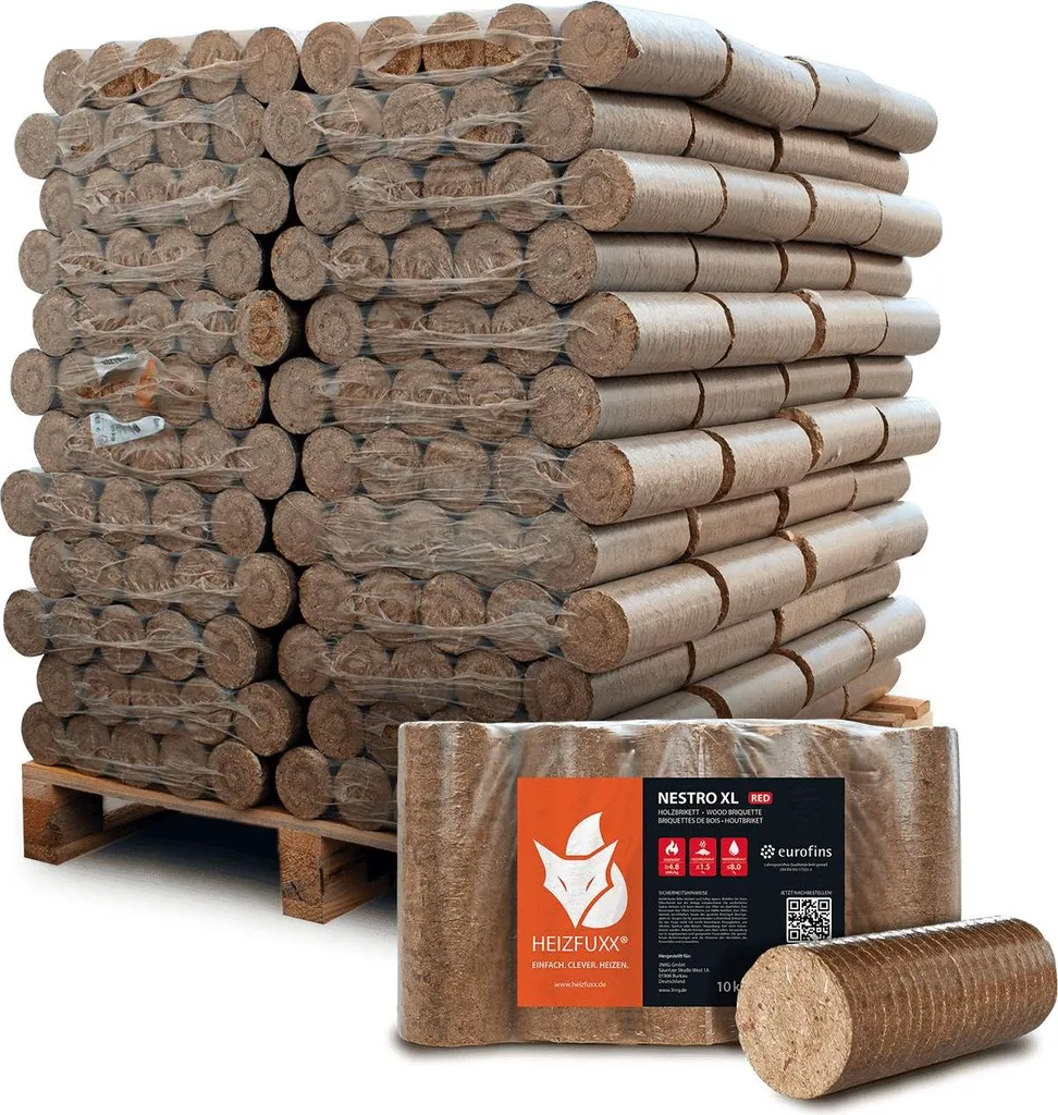 Heizfuxx Nestro XL Red 10kg x 96 Gebinde 960kg Palette