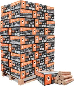 Heizfuxx BBQ-Buchenholzbriketts 18kg x 54 Gebinde 972kg Palette