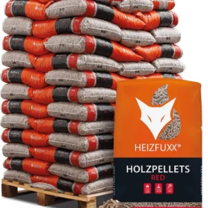 Heizfuxx Holzpellets Red 15kg x 65 Sack 975kg Palette