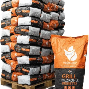 Heizfuxx Grillbriketts 10kg x 60 Sack 600kg Palette