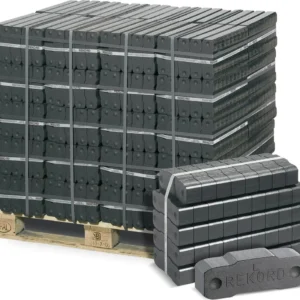 Rekord Braunkohlebriketts 25kg x 40 Gebinde 1000kg Palette